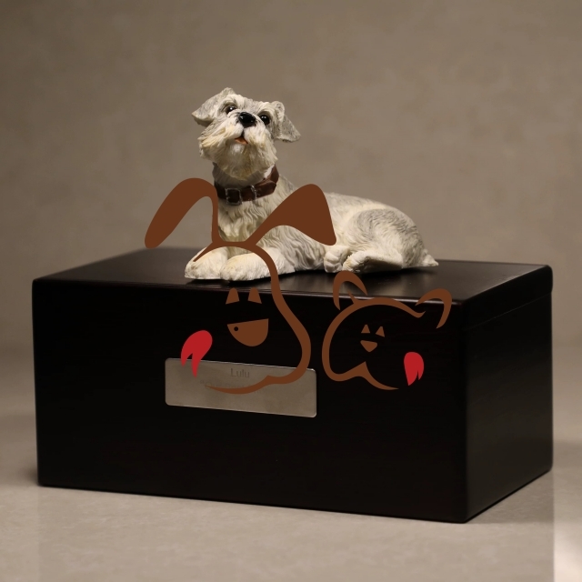 Box Urn for Cat Ashes Retro Style Dog Ashes Urn Wooden Cat Ashes Urn Compact Dog Urn Pet Cinerary Casket Small Pet Urn Wood Dog Urn Convenient Dog Ashes Urn Cat Urns Pet Ash Can