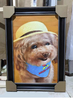 Custom Pet Portrait, Dog Cat puppy Painting with Pet Photo,Hand Oil  Painting Paper, Oil-on-Canvas Personalized Pet Memorial Gifts, Gift for Pet Lovers Dog Mom Dog Dad Custom dog portraits